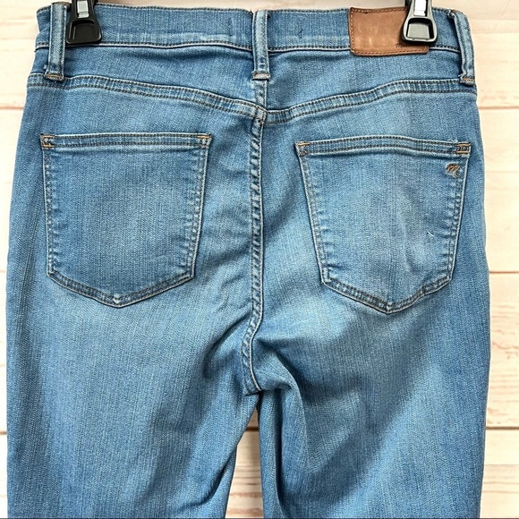 Madewell High Rise Roadtripper Crop Skinny Jeans in Declan Wash - Picture 4 of 13